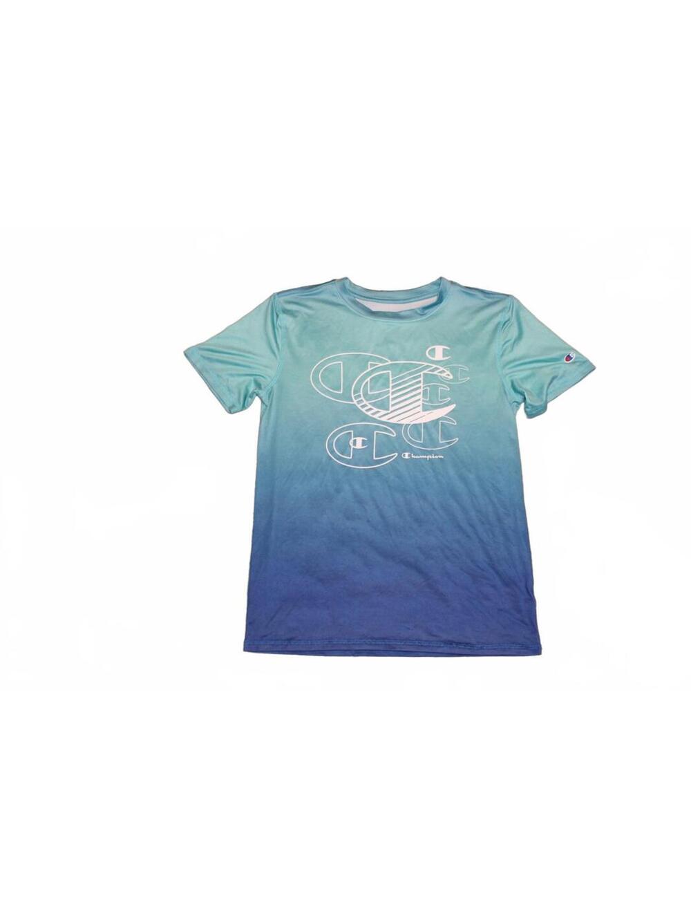 Champion Gradient Blue Graphic T-Shirt